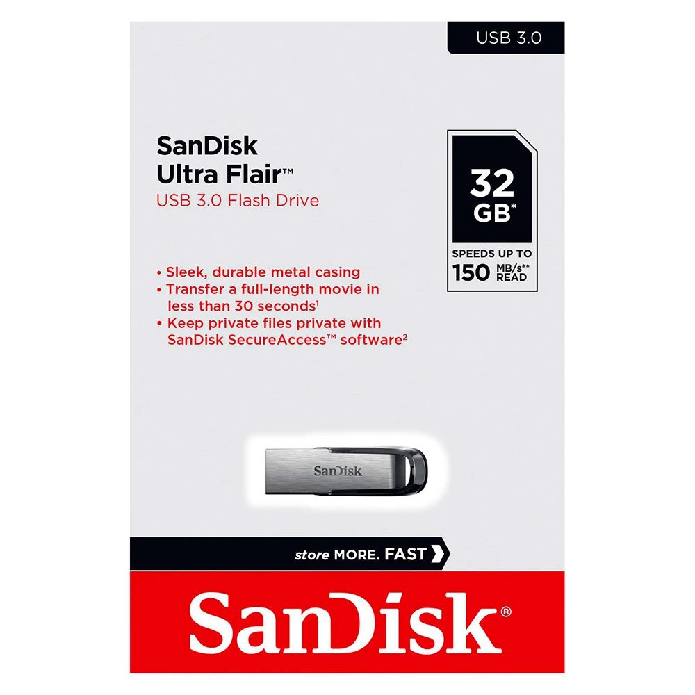 SanDisk 32GB 64GB 128GB 256GB 512GB Ultra Flair USB 3.0 Flash Drive SanDisk 32GB 64GB 128GB 256GB 512GB Ultra Flair USB 3.0 Flash Drive